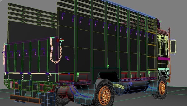 3d indian truck model - Indian Truck... by LSDhillon